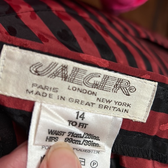 Vintage Jaeger Pleated Maxi Skort Culottes 8 - Picture 12 of 14